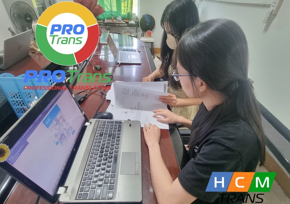 Các chuyên gia dịch thuật của PROTRANS Hưng Yên